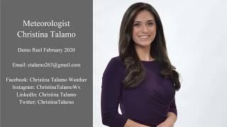 Christina Talamo Demo Reel February 2020 [upl. by Thaine316]