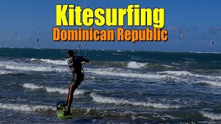 KITESURFING CABARETE BEACH DOMINICAN REPUBLIC  THE SENSATIONAL KITE SURFERS OF CABARETE BEACH [upl. by Adnirolc]