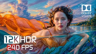 BOLD COLORS 12K HDR Video ULTRA HD 240 FPS  Dolby Vision [upl. by Euphemie]