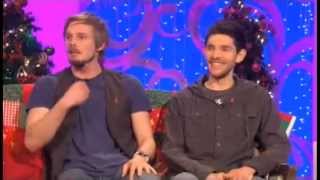 Bradley James and Colin Morgan Paul OGrady Show interview [upl. by Gaudette]