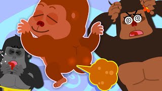 Gorilla Stop Nagging Song  Family Song  Nursery Rhymes amp Kids Songs [upl. by Teresina380]