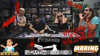 How to play Nyctophobia and Playthrough  Making New Board Gamers [upl. by Brecher]