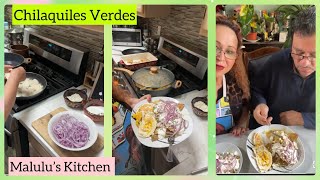 Vamos A Hacer Chilaquiles Verdes delicius envivo food lunch [upl. by Loar]