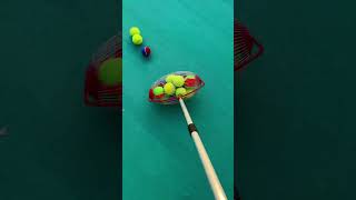 Tennis Ball Collector The Ultimate GameChanger smalleyes smallball tennisequipment games [upl. by Adniram485]