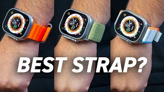 I Compared Every Apple Watch Ultra 2 Strap  Trail vs Alpine vs Ocean [upl. by Linskey]