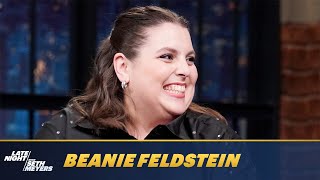 Beanie Feldstein on Her Love for SNLs Stefon and Ben Platt Singing at Her Wedding [upl. by Herwick]