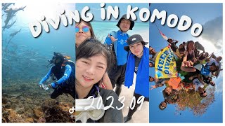 Dive Vlog  2023  KOMODO ISLAND DIVING 印尼科摩多潛水 indonesia gopro komodo sea [upl. by Sukramed]