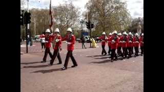 Royal Gibraltar Regiment Changing the Guard April 2012 4 [upl. by Parrie]