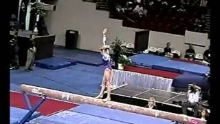 Nastia Liukin WOGA  2003 US Junior Nationals  Beam [upl. by Ttenna]