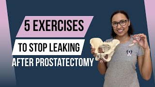 Exercise routine to stop leaking after prostatectomy  Prostate Cancer Rehab [upl. by Rebme]