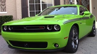 2015 Dodge Challenger RT Review Start Up amp Revs [upl. by Miculek]