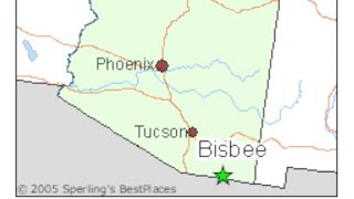 bisbee az travel tour Queen Mine Lavender Pit and Old Bisbee Arizona [upl. by Crowns261]