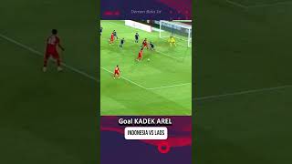 Gol Kadek Arel vs Laos  Manfaatkan kemelut di depan gawang Laos pialaaff [upl. by Aremat]