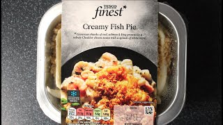 Tesco Finest CREAMY FISH PIE  £450 or 2 for £750 with a Clubcard  400g  Fishy Review [upl. by Ahsinyd962]