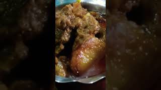 Lunch thali illish mach vaja mach vajar tel kachkolar khosa bata chichinga alu vaja mutton misti doi [upl. by Atihcnoc]