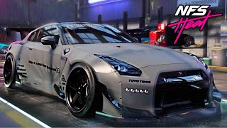 Nissan R35 build and gameplay NeedForSpeed heat [upl. by Nugesulo]