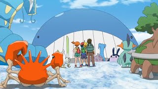 Ash Bayleef return  Ash Meeting all his Pokemon in Hindi  Aim to be Pokemon Master Episode 7 [upl. by Gomez254]