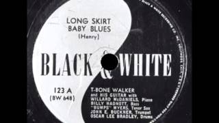 T Bone Walker  Long Skirt Baby Blues [upl. by Worra]