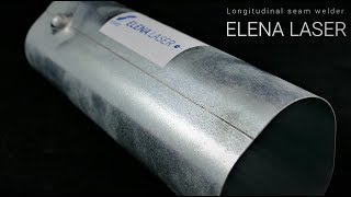 SCHNELLDORFER LASER Welding ELENA® LASER – High performance chimney pipe welder [upl. by Nevai]