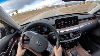 2019 Kia K900 Luxury VIP Package  POV First Impressions [upl. by Audwin]