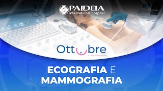 Ecografia e Mammografia  Prevenzione Senologica [upl. by Standice880]