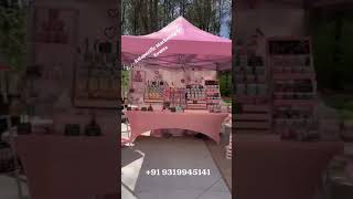 Gazebo tent 4 Market ur products anywhere anytimelove music travel automobile tent homedecor [upl. by Ely528]