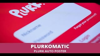 Plurkomatic  Plurk Auto Poster Plugin for WordPress [upl. by Kieran990]