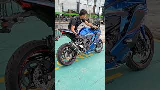 Cek Sound ZX25R ABS SE with Knalpot Racing Sportisi Moto [upl. by Roselba]