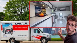 Uhaul to tiny home  I LIVE HERE [upl. by Neik895]