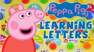 Peppa Pig Phonics Toy  Learning video for toddlers  DCTC School [upl. by Niryt]