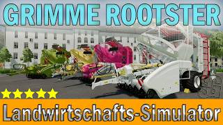 LS22 Modvorstellung  GRIMME ROOTSTER V1700  Ls22 Mods [upl. by Tait67]