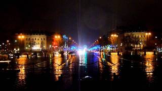 Paris  Triumphal arch at night [upl. by Airamak]