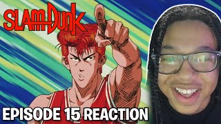 SAKURAGI GETS SUBBED IN  Slam Dunk Episode 15 Reaction [upl. by Colton250]