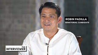 The Interviewer Presents Senatorial Candidate Robin Padilla [upl. by Lemmor718]