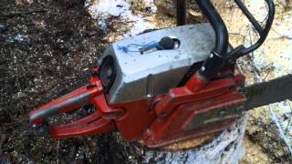 Jonsered Raket 621 moottorisaha chainsaw [upl. by Annaig]