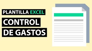 Plantilla de Control de Gastos en Excel Descarga Gratis [upl. by Pudens943]