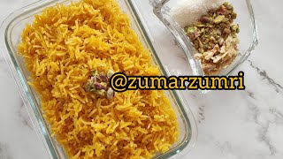 Zardachawalzarda recipe zarda bnany ka tareekazarda pulaozarda chawalhow to make zarda [upl. by Eyllom]