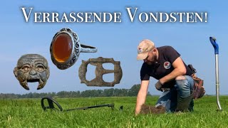 VERRASSENDE VONDSTEN op oude stortgrond  Metaaldetectie  18 september 2024 [upl. by Darelle]