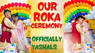 Our Roka Ceremony  Lesbian Wedding  Wedding Preparations  Yashals Vlogs [upl. by Eniffit]