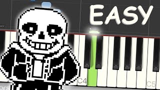 Megalovania  Undertale Piano [upl. by Corilla]