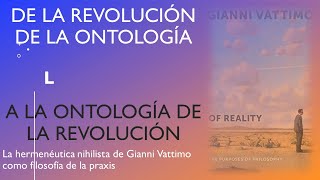 De la revolución de la ontologia a la ontologia de la revolución Por Daniel Mariano Leiro [upl. by Ecerahc621]