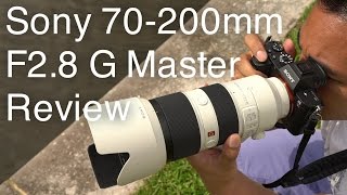 Sony 70200mm F28 G Master Review  John Sison [upl. by Danit]