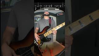 ALL FALLS DOWN  KANYE WEST  Bass tabs lesson shorts [upl. by Ttegdirb924]