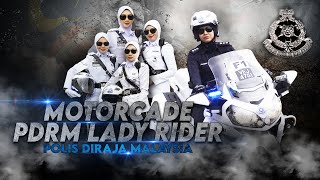 MOTORCADE PDRM LADY RIDER RMPTVDOKU 22 SEPTEMBER 2022 [upl. by Anahsat]