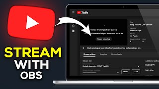 How To Stream On Youtube With Obs [upl. by Euqirat942]