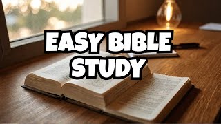 How to Study the Bible  Simple 3 Step Bible Study Method [upl. by Secnirp299]