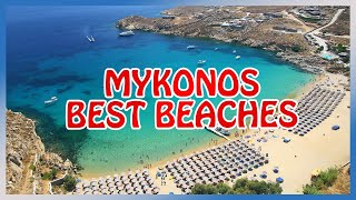 Mykonos BEST BEACHES and how not to get ripped off by the beach bars [upl. by Madelle382]