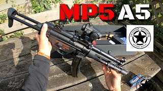 ✅️ Tokyo marui MP5 A5 airsoft gun [upl. by Eenimod431]