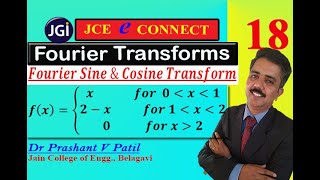 Fourier Sine amp Cosine Transform  18mat31  Dr Prashant Patil [upl. by Pazia]