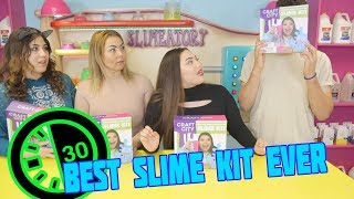 Testing Karina Garcias New Slime Kit TIMED   Messy Challenge [upl. by Adnovahs976]